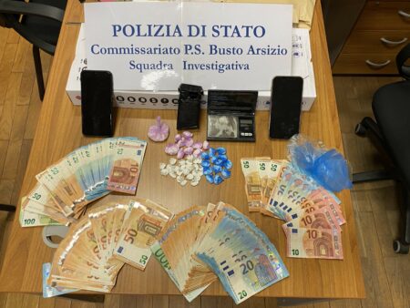 Operazione antidroga a Busto Arsizio: arrestato spacciatore albanese