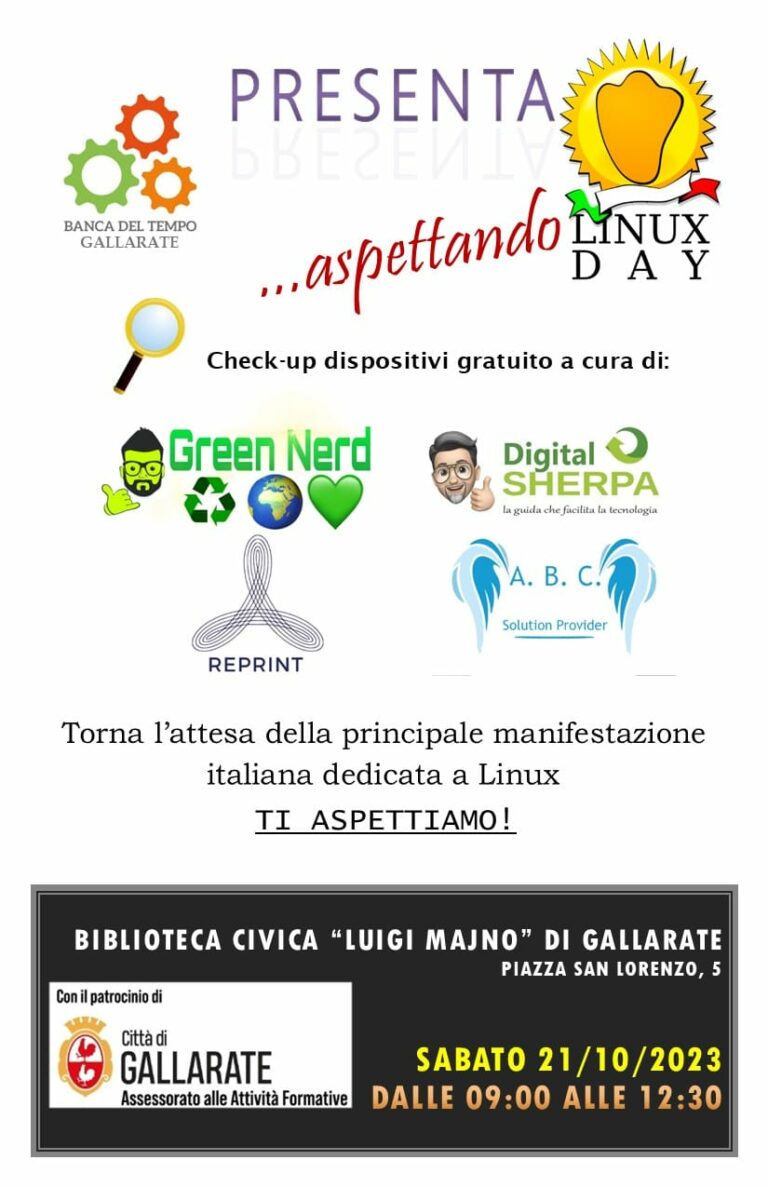 Linux Day a Gallarate.