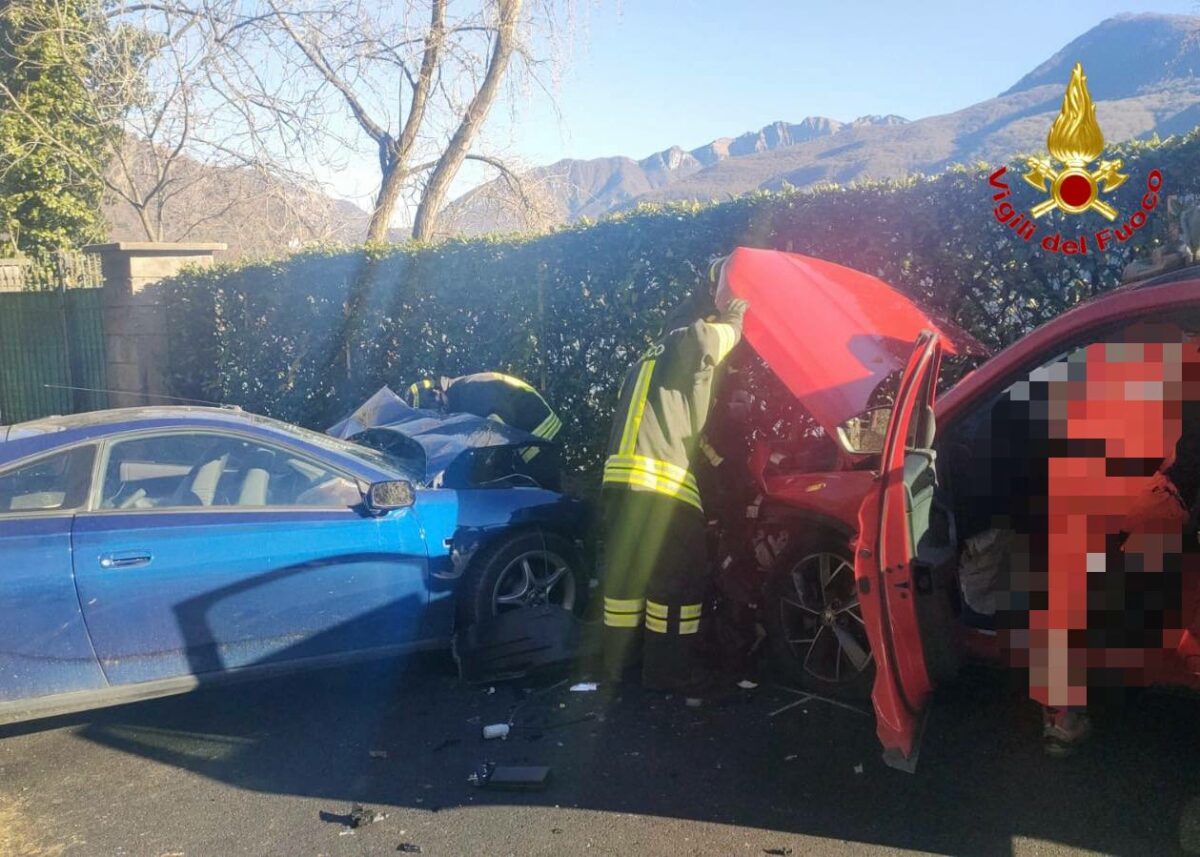 Porto Ceresio: grave incidente stradale