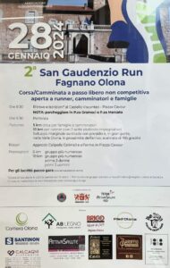 Fagnano Olona, San Gaudenzio Run pronta per lo Start
