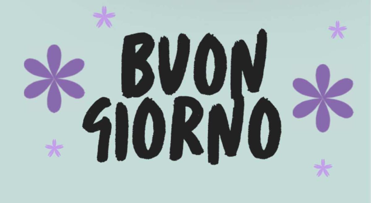 Immagini e frasi del buongiorno