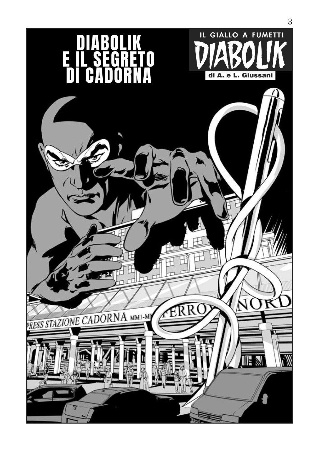 Diabolik e Ferrovie Nord, mostra a Milano