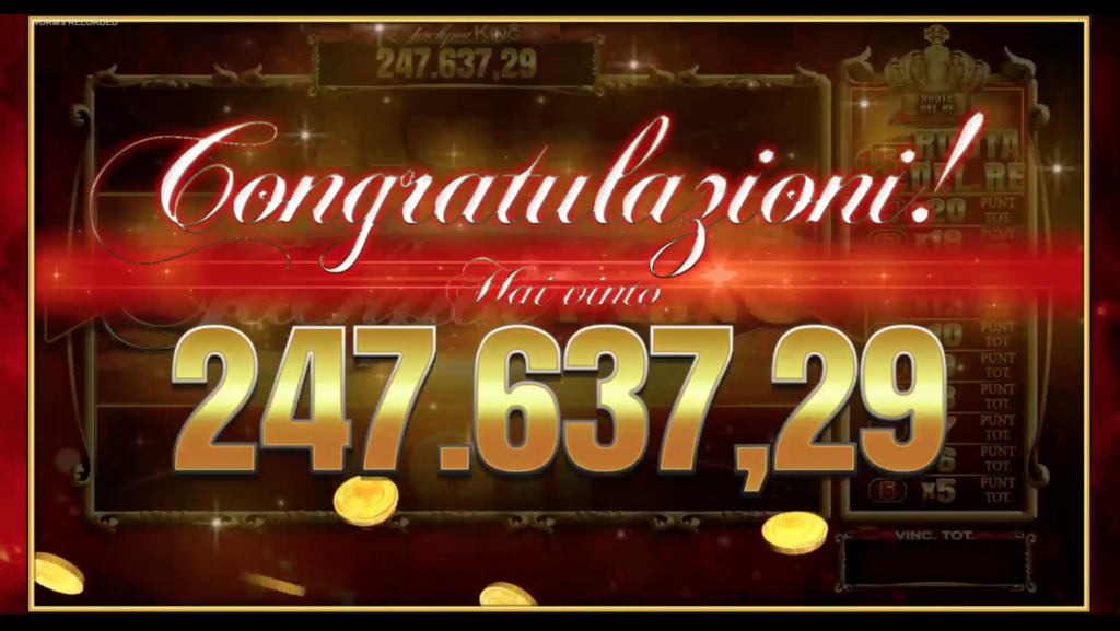Vincita record su LeoVegas.it Vincita record su LeoVegas.it: un cinquantenne vince €247.637,29 euro con un respin da 60 centesimi