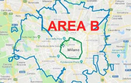 Area B Milano: stop ai diesel Euro 6