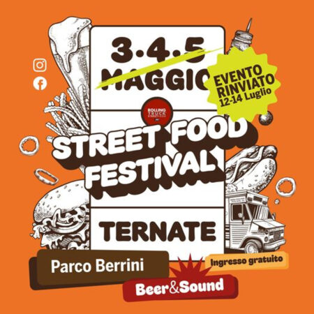 Ternate lo Street Food Festival slitta a luglio