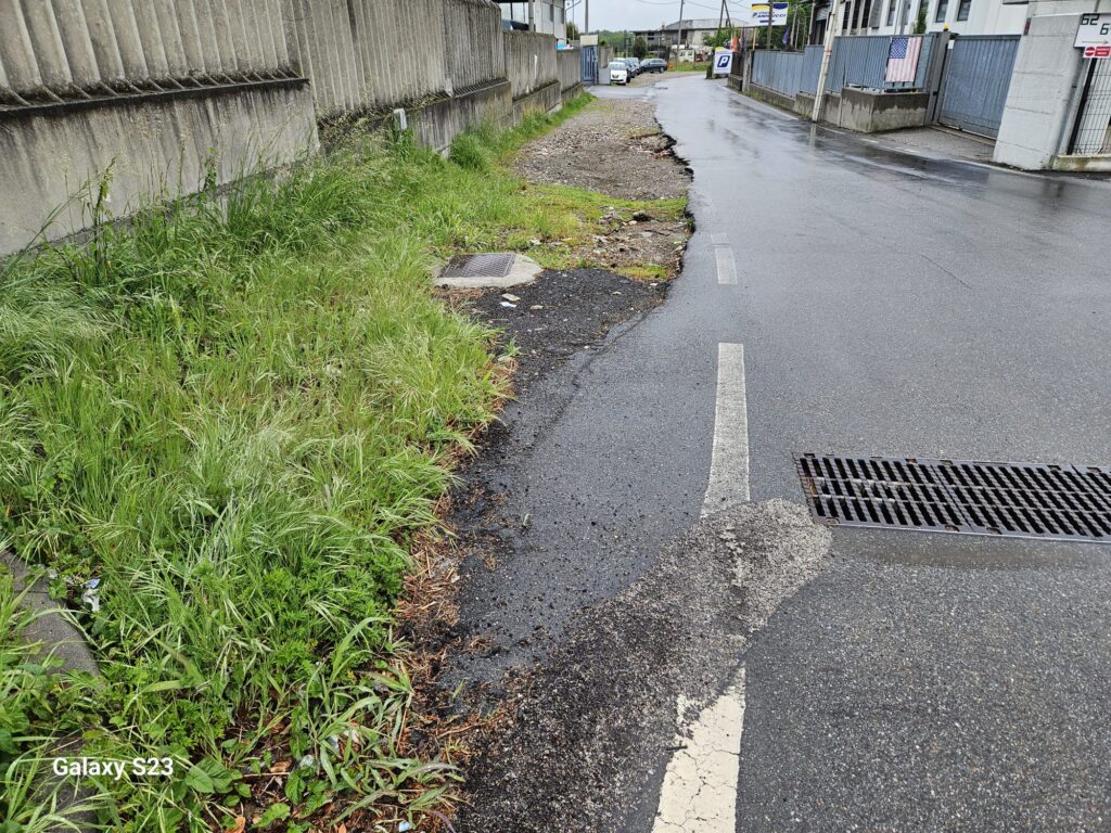 Somma, mezza strada inutilizzabile