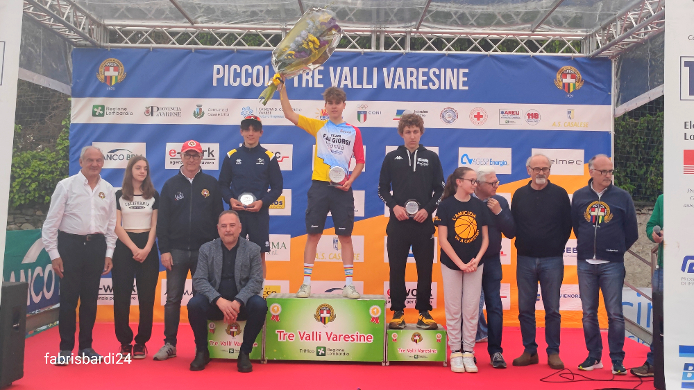 Mattia Stenico ha vinto la 47a Piccola Tre Valli Varesine