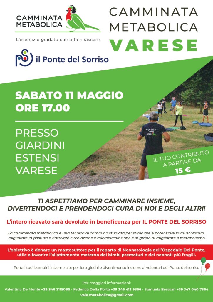 Camminata Metabolica di Solidarietà