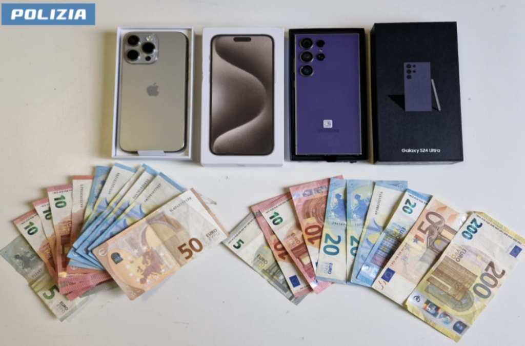 Varese, smartphone contraffatti