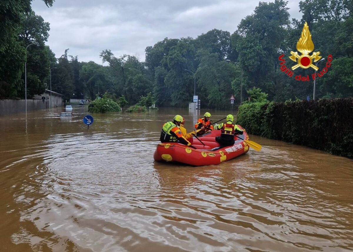 Vizzola Ticino, cadavere nel canale Vizzola Ticino
