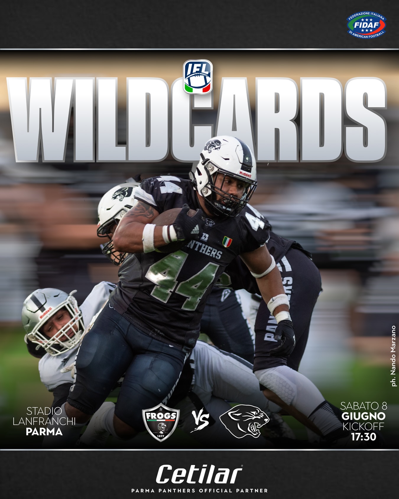 Football Play Off  i Frogs Legnano vanno a Parma per incontrare i Panthers