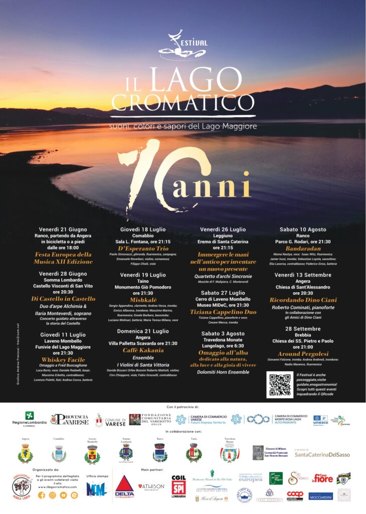 Festival Il Lago Cromatico decima edizione, rassegna musicale estiva Festival Il Lago Cromatico decima edizione, rassegna musicale estiva