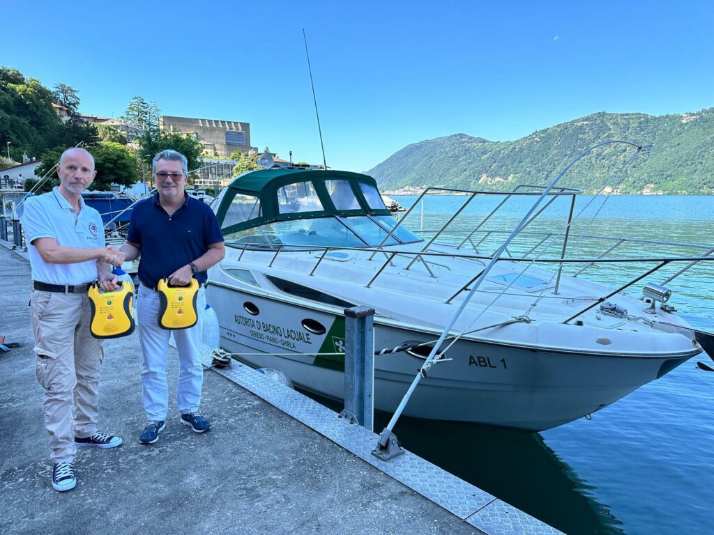 Lago Ceresio, formazione per arresti cardiaci Lago Ceresio