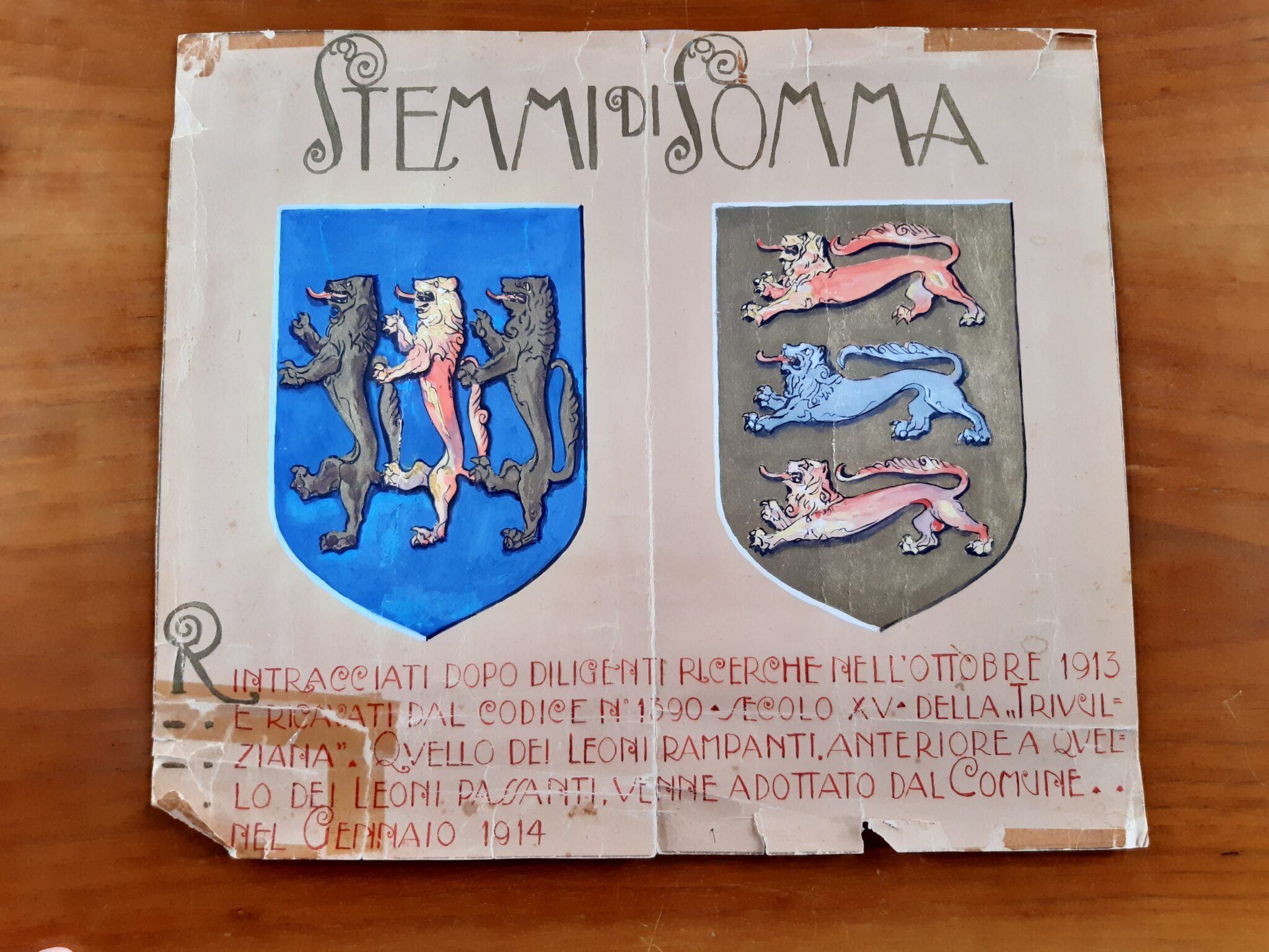 Somma Città, apertura archivio storico