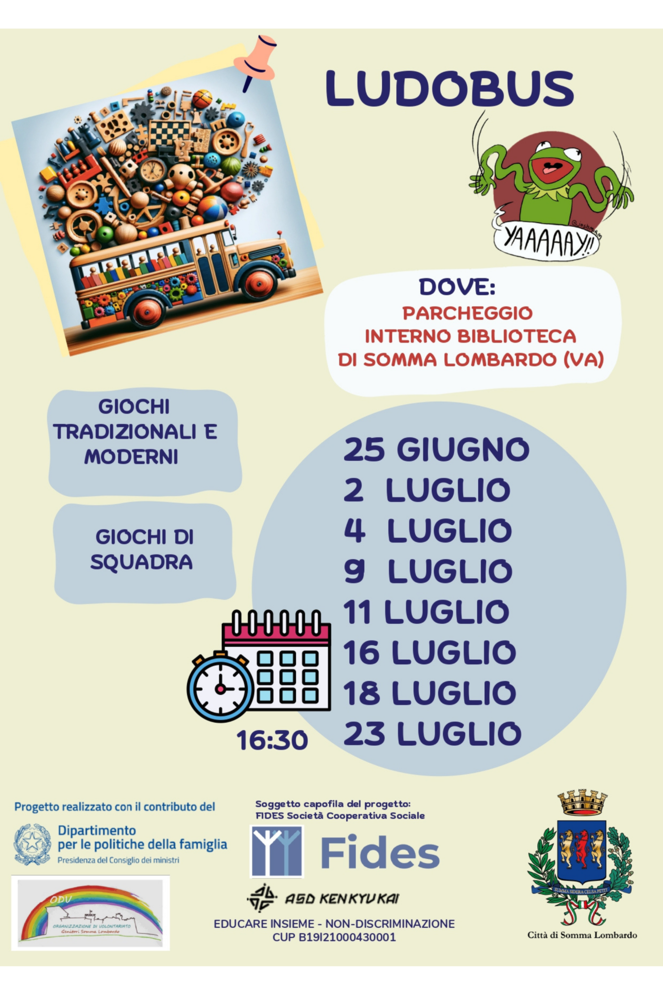 Somma, Ludobus per la socialità