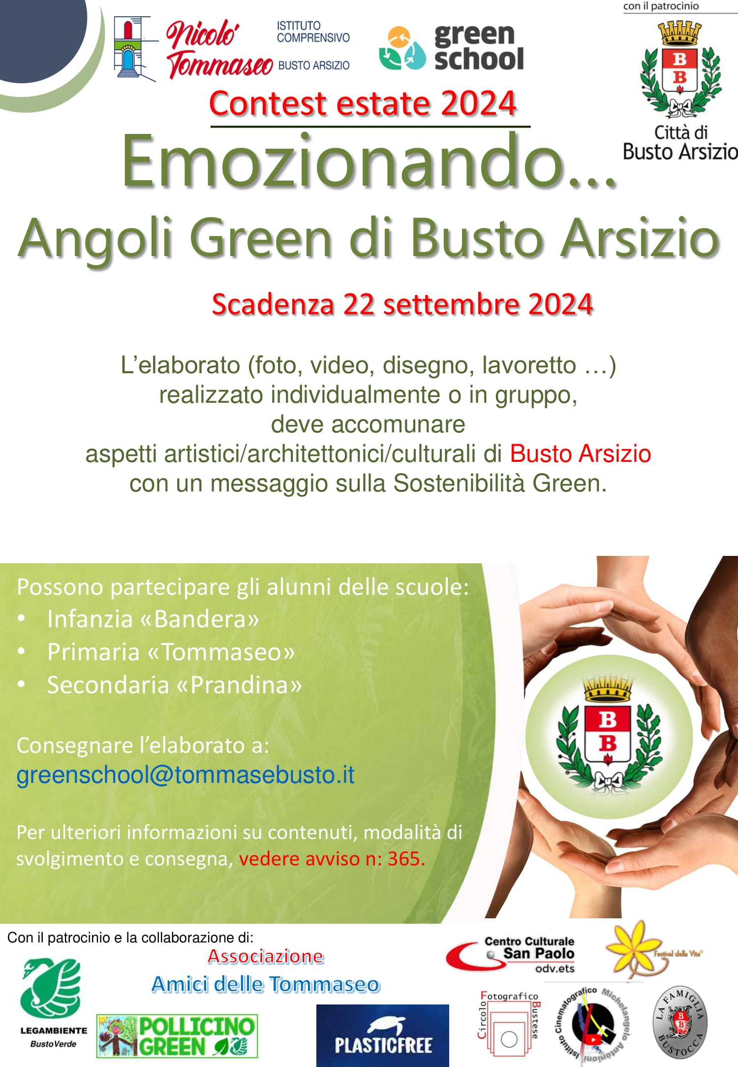 Busto Arsizio. Pubblicato il Contest Estivo
