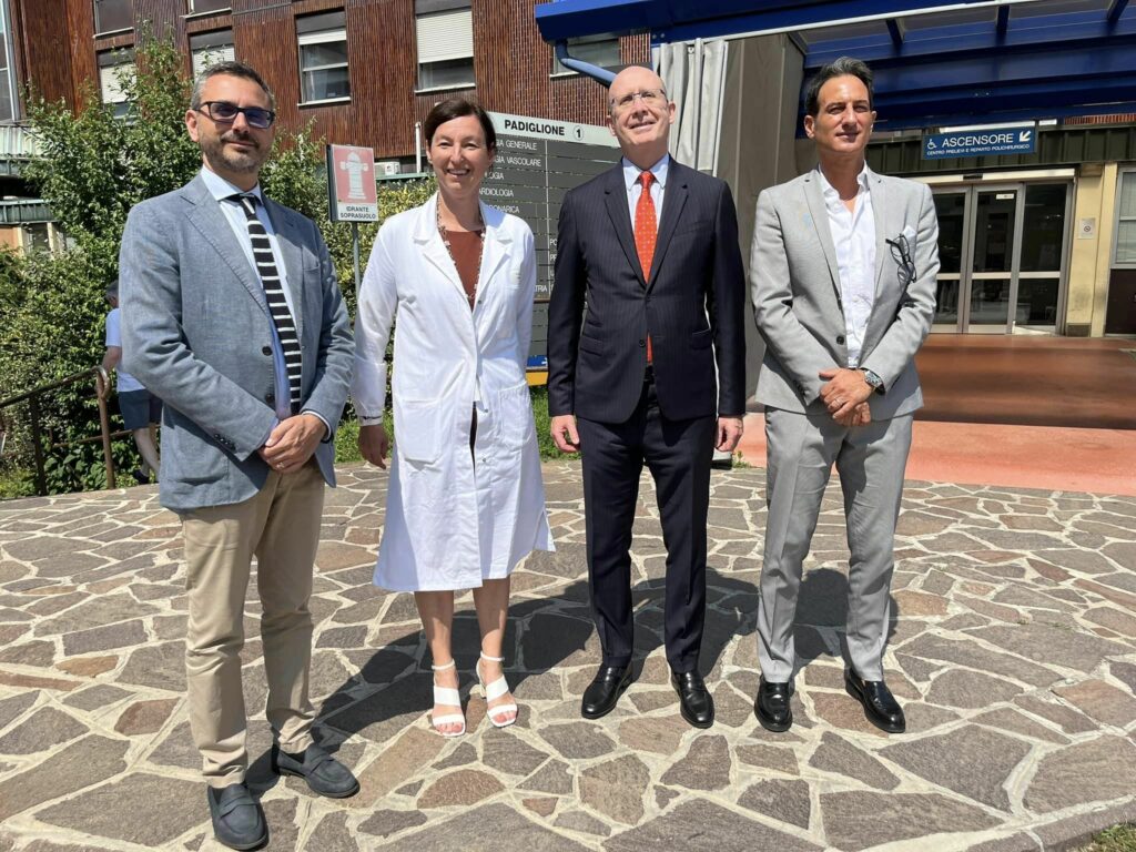 Gallarate, Busto Arsizio, ospedale, arriva la polizia