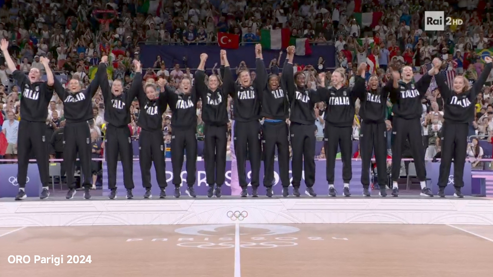 Giorno 16 Parigi 2024 oro per la maestosa pallavolo femminile italiana 