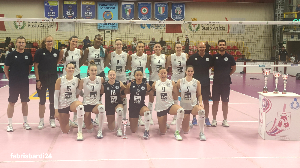 La UYBA ha vinto la prima edizione del Torneo Internazionale di Volley Città di Busto Arsizio