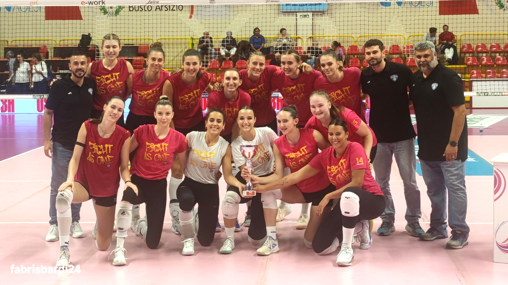 La UYBA ha vinto la prima edizione del Torneo Internazionale di Volley Città di Busto Arsizio