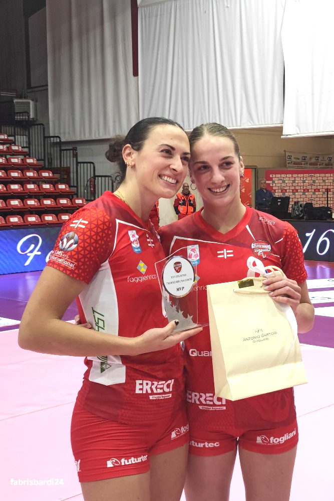 La Futura Volley ha vinto la 16a edizione del trofeo Bruna Forte