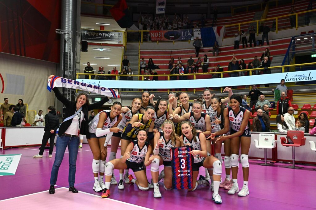 UYBA  Bergamo 1 a 3 alla e-work arena di Busto Arsizio