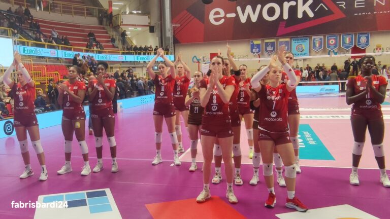 UYBA Bergamo 1 a 3 alla e-work arena di Busto Arsizio