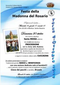 Programma Festa Religiosa