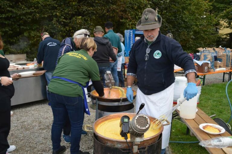 Polenta Gruppo Alpini di Mornago