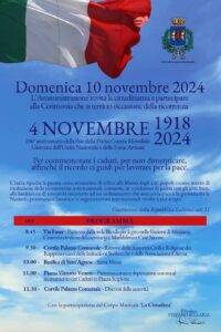 Locandina 4 Novembre Somma Lombardo 