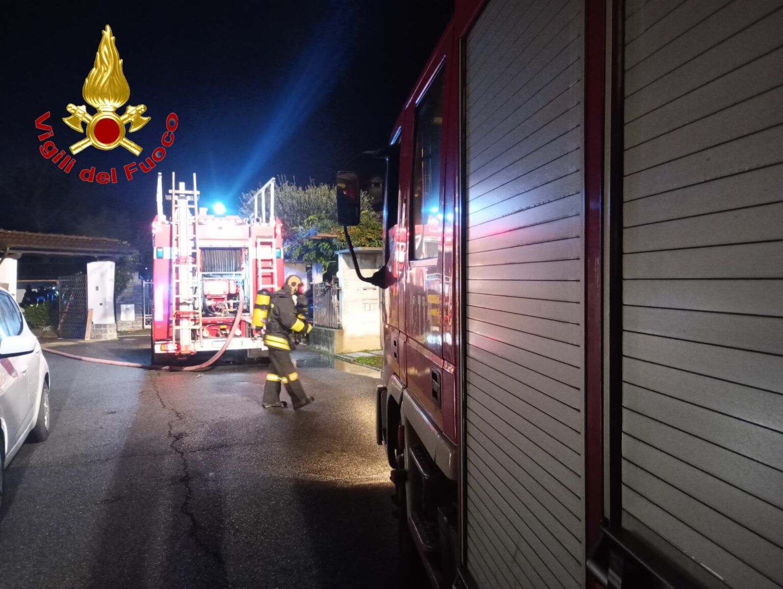 Incendio Locale Cucina, Porto Valtravaglia