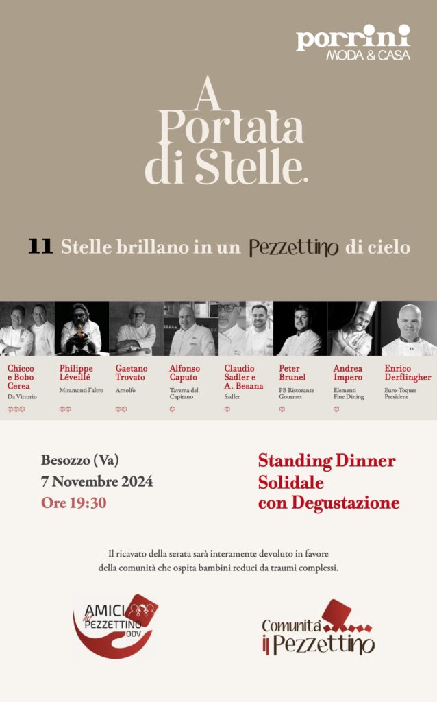 Besozzo, la carica di 11 chef per i bambini Besozzo, la carica di 11 chef per i bambini