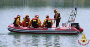 Cadavere nel fiume Olona 