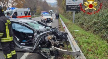 Cocquio Trevisago: maxi incidente stradale
