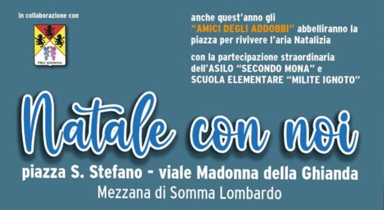 Mezzana: Natale con Noi