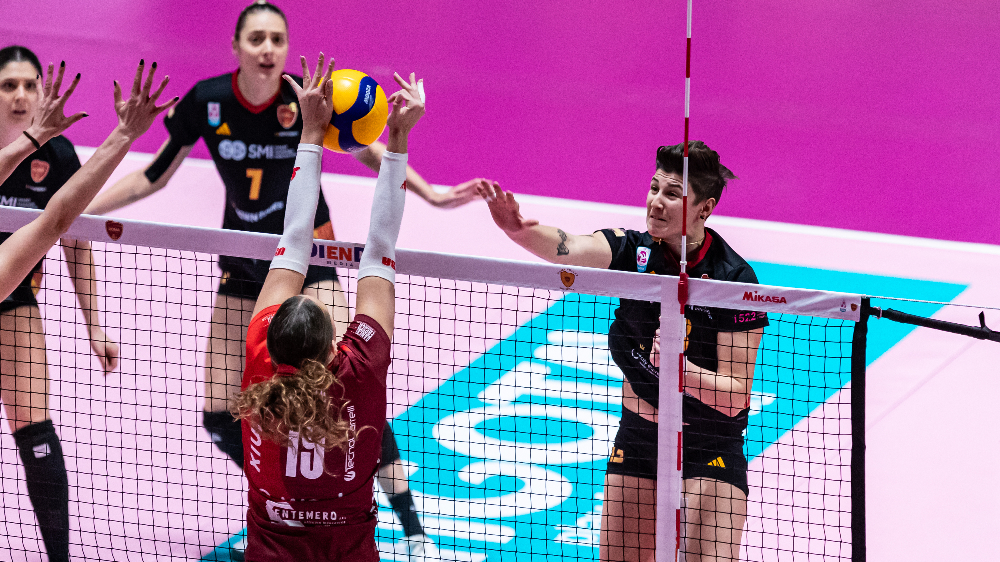 Roma Uyba 0 a 3, 24 punti, 5° posto in classifica