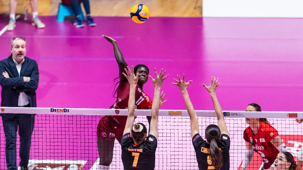 Roma Uyba 0 a 3, 24 punti, 5° posto in classifica