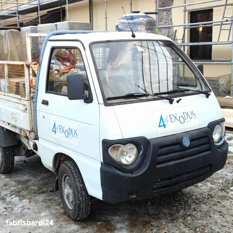 Tu compri il panettone noi compriamo l’apecar elettrica nuova