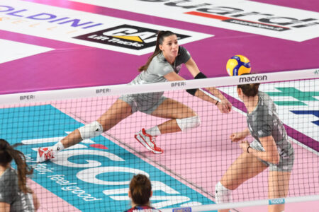 Bergamo ha fermato la cavalcata vincente della Eurotek Uyba con un secco 3 a 0