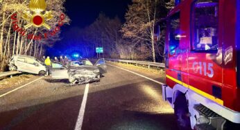 Gemonio: grave incidente stradale sulla SP1