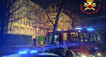 Varese: incendio alla ex ASL