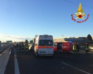 Incidente stradale sull'Autostrada A9 