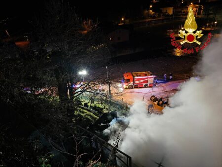 Maccagno con Pino e Veddasca: maxi incendio