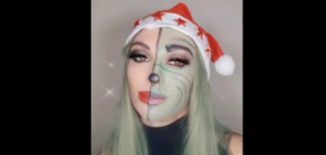 Make up da Grinch per le festività