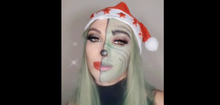 Make up da Grinch per le festività