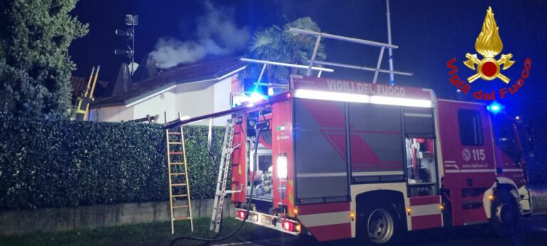 Samarate: incendio in un appartamento