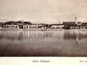 SESTO CALENDE in una cartolina d'epoca