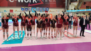 Eurotek Uyba ha vinto 3 a 0 con la Honda Olivero Cuneo