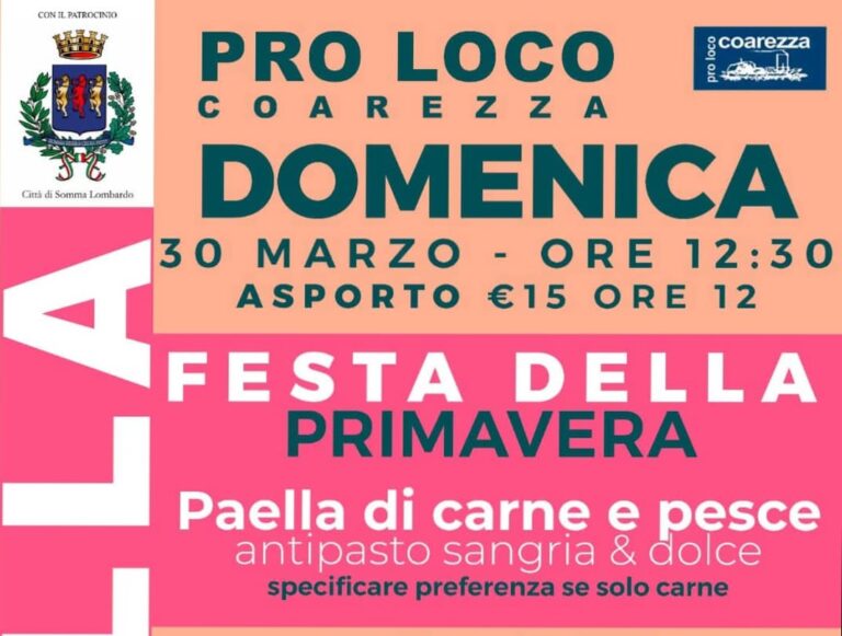 Coarezza: Festa di Primavera