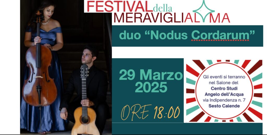 Musica e Canto dall’Europa al Brasile con il Duo Nodus Cordarum